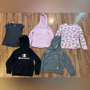 Champion Kids Black Hoodie